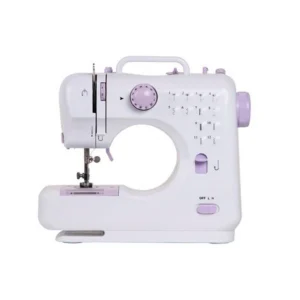 چرخ خیاطی برقی قابل حمل مدل SM-505L با طراحی زیبا و قابلیت دوخت ۱۲ حالته