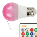 لامپ RGB هارمن با 16 حالت رنگی و ریموت کنترل