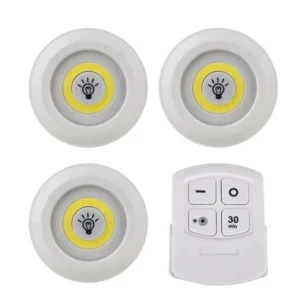 چراغ اضطراری مدل سقفی REMOTE CONTROL مجموعه 3 عددی
